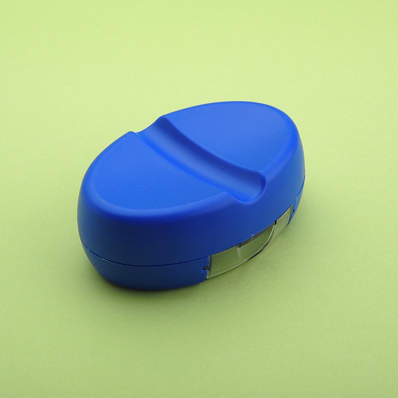 Nordic Style Oval Needle Holder Box with Transparent Magnetic Drawer for Pins & Beads