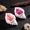 Seashell Scented Jelly Wax Candle - Handmade Conch Aroma Gift Box for Odor Removal and Elegant Decoration