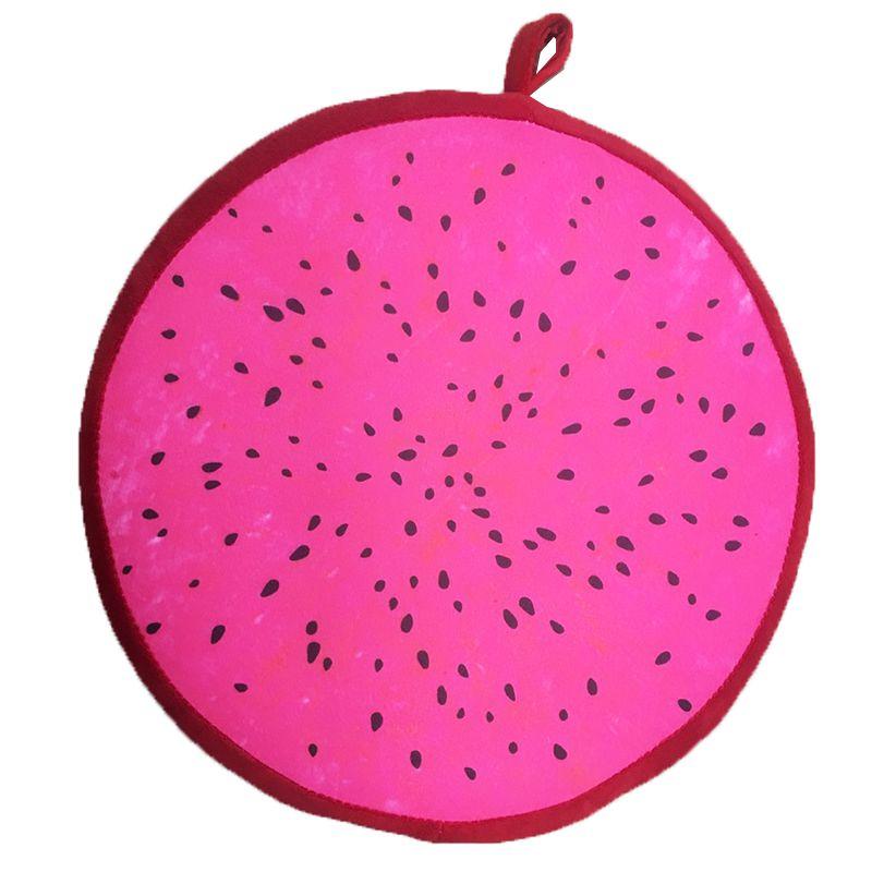 

16 Fruit Design Couch Chair Pillow With Removable Cover And Soft Cushion Pitaya-33cm,33*33cm/13*13inch