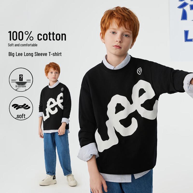 LeeKids Kids' High Cotton Classic Long Sleeve T-Shirt