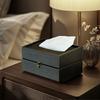 Vintage Wooden Tissue Box HomePaper Box Dining Table Decoration Tissue Case Kitchen Countertop Tissue Storage Napkin Boxes Gifts