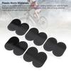 20PCS Black Tire Valve Stickers Plastic,resin Bike Air Nozzle Stickers  Bicycle Wheel Valve Area