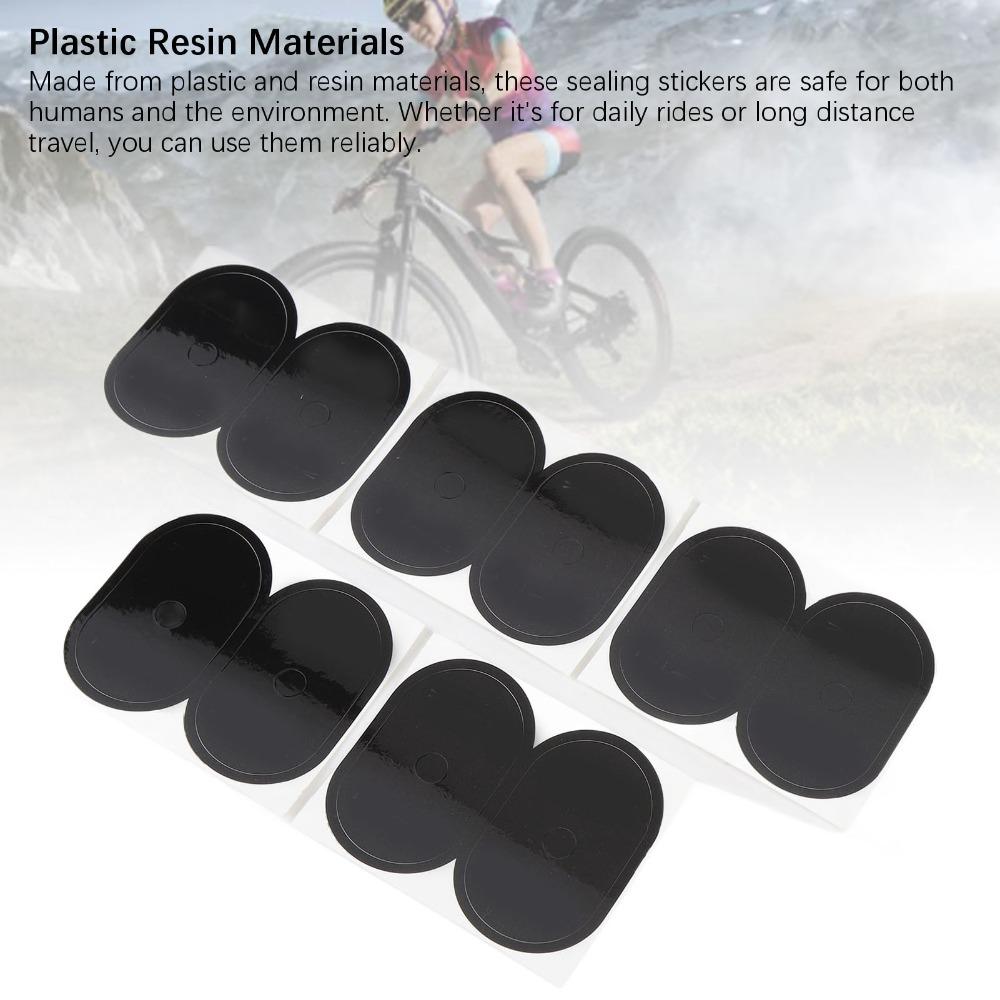20PCS Black Tire Valve Stickers Plastic,resin Bike Air Nozzle Stickers  Bicycle Wheel Valve Area