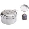Fango 304 Stainless Steel Round Lunch Box