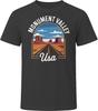 Monument Valley Usa Tourist Vacation Gif T Shirt