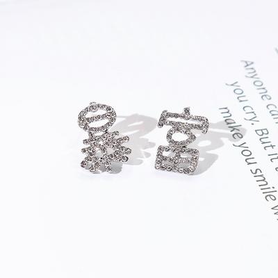 Get Rich Earrings 2025 New Korean High-end Temperament Internet Celebrity Niche High-end Trendy Women Earrings Fortune Earrings