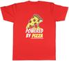 Pizza Lover TShirt Unisexs Powered by Pizza Funny Unisex Tee Gift