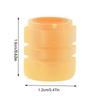 Set of 8 Tire Air Valve Caps, Luminous, Fluorescent, High
