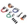 28 Pcs Set Bungee Cord High Elasticity Rubber Tie Down Strap with Hook for Luggage Camping Tent
