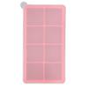 Stampo in Silicone a 6 Scomparti per Cubetti di Ghiaccio e Pappe per Bambini - Stampo di Grande Capacità per Uso Domestico