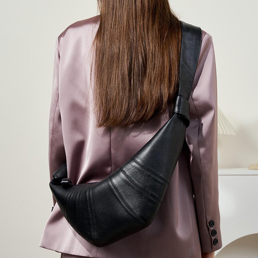 Torba typu croissant dla dojeżdżających do pracy, nowa, wszechstronna, damska torba na ramię/listonoszka