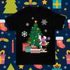 Ricochet Rabbit Around The Christmas Tree T-Shirt Black Tee YI3063 Unisex T-Shirt