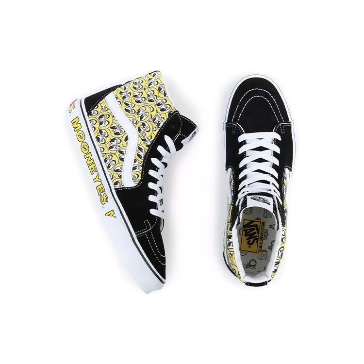 Vans Mooneyes x Sk8-Hi Černé Žluté Unisex Tenisky VN0A5JMJY23