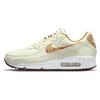 Nike Womens Air Max 90 SE 'Cork' (women's sizes) Sail / White / Volt / Wheat Running Shoes DD0384 100