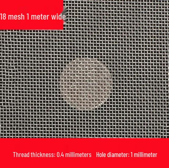 304 Edelstahlgewebe, 6-500 Maschen, Industrielles verdicktes Metalldrahtfilter.