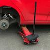 Gato hidráulico de piso de 2,5 toneladas, elevador de acero de perfil bajo con bomba manual para camionetas, SUV y furgonetas. Herramienta de reparación de automóviles de alta resistencia y kit de emergencia en carretera.