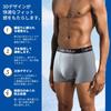 EZATING Men's Boxer Briefs, 4-Pack, Sizes L-5XL, Front Closure, Moisture-Wicking, Quick-Drying, Antibacterial, Odor-Resistant, Underwear, Men's XL