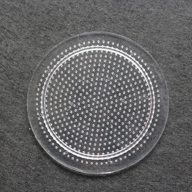2.6mm Hama Beads Pegboard Mini Template Board Pixel Art Tool Circular Square Educational DIY Figure Material Board
