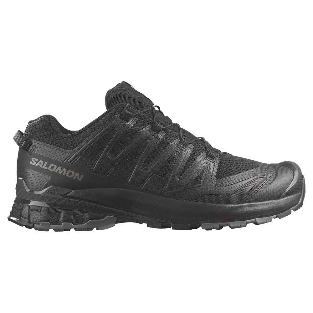 Salomon XA PRO 3D Trail Running Size 10 Wide Men's Shoes, Black/Phantom/Pewter, 1,