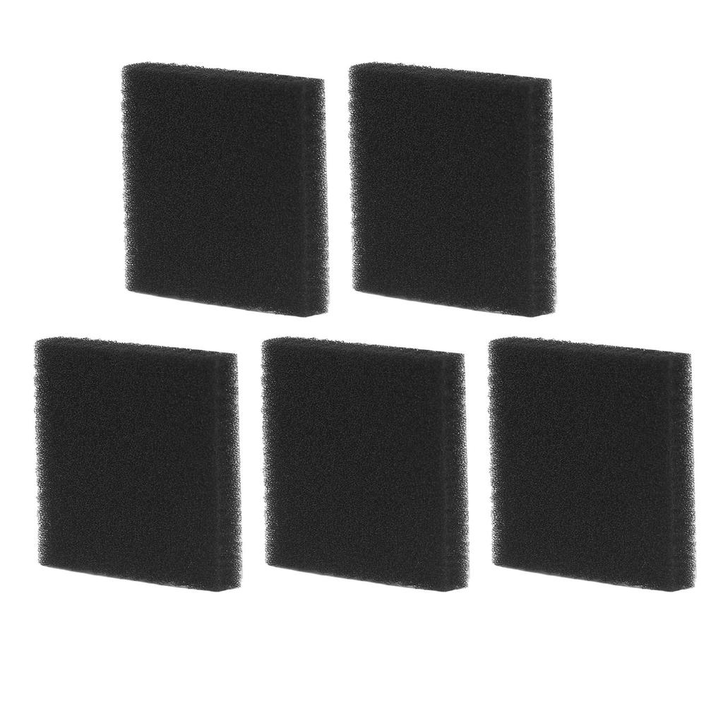 5 Pcs Air Filter Cotton 98760 Air Particles Fine Dust Trimmer Air Filter Cotton Black for Ryobi 98760 98760a Engine