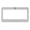 Metal Tag Frame Auto License Bracket Graphite Steering Wheel Icon Aluminum Print Car Custom Print