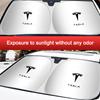Car Windshield Sun Shade Cover Visor UV Protection Shield For Tesla Model 3 Model S Model X Model Y Roadster SpaceX Accessories
