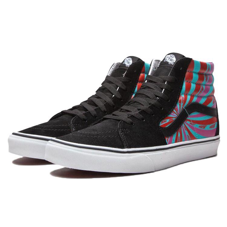 Vans Sk8-Hi Retro Mart Unisex-Sneaker Schwarz True-White VN0A32QG4UB