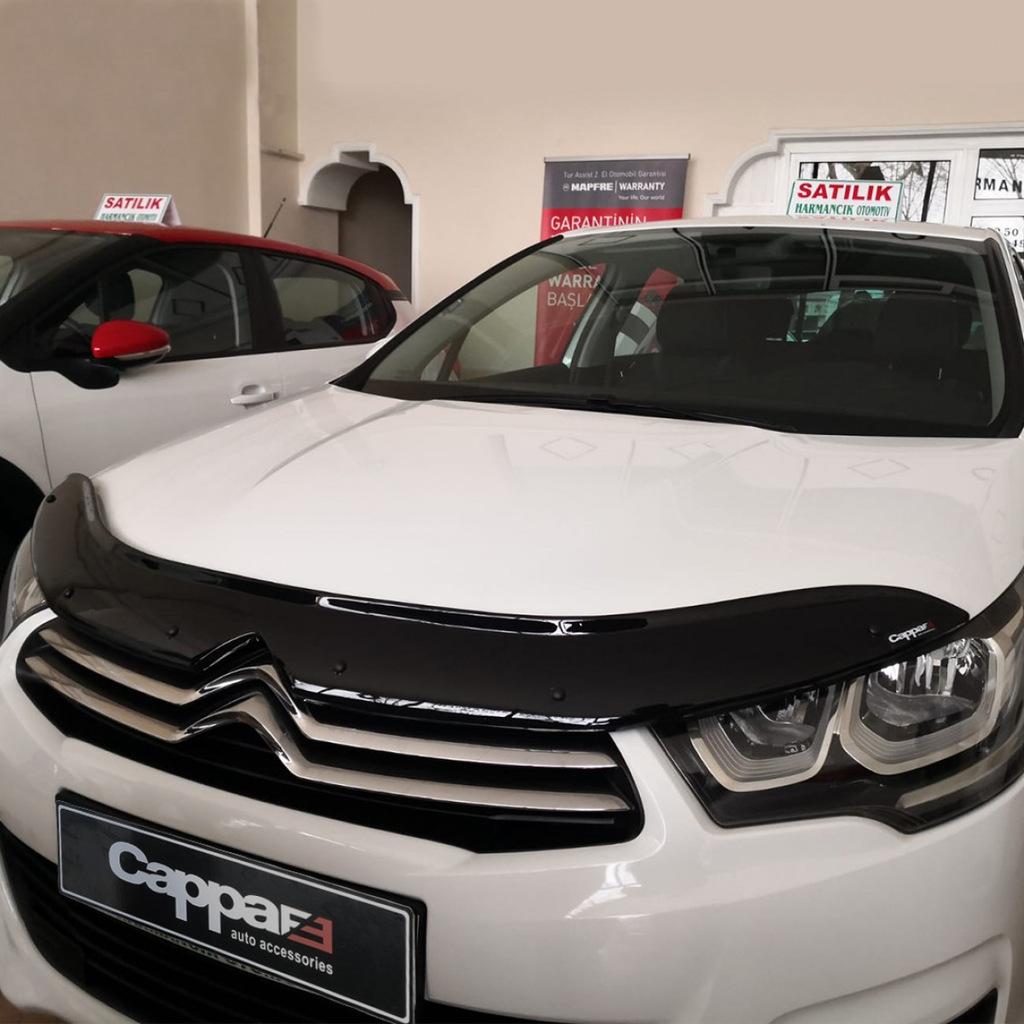 

Дефлектор капота (Eurocap) для Citroen C-4 2010-2018 гг