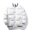 New autumn and winter baseball jersey couple cotton-padded jacket men's thermal cotton-padded jacket n trendy jacket men's down cotton-padded jacket
