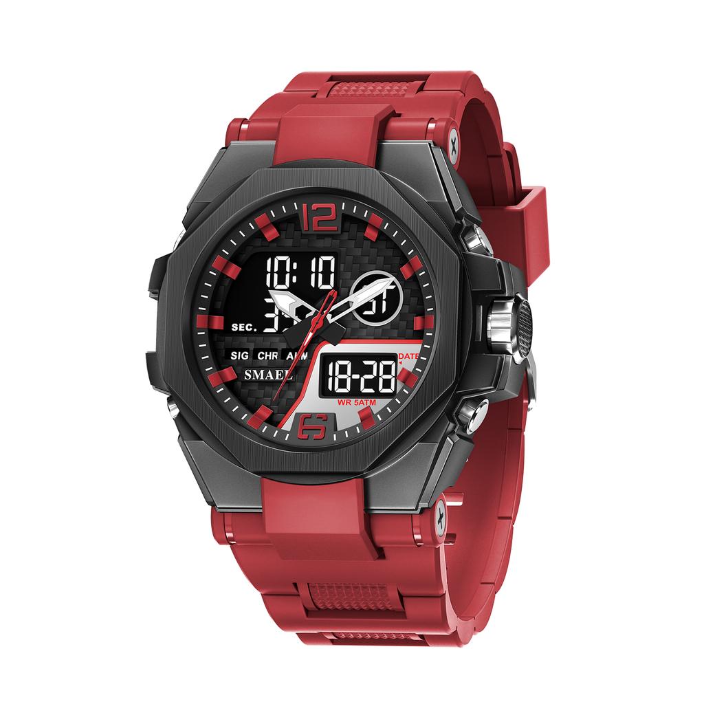 NEW Sport Watch Men  Dual Time Watch Digital Led Watch Alarm Clock 8103 Fashion Men's Wristwatches Digital LED Watch Sports