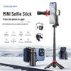 F07 Zoom Selfie-Stick: Mini-Stativ für unterwegs mit Auslöseknopf für die mobile Fotografie