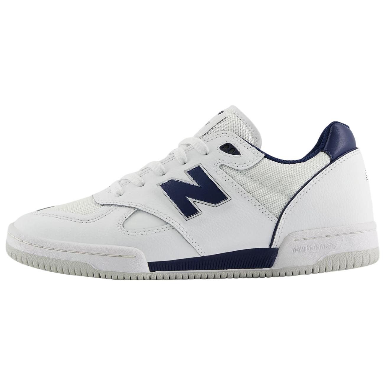 New Balance Nb Numeric Tom Knox 600 Comfortable Versatile Low-Top Skate Shoes Men sneaker White Blue NM600TTN 40.5