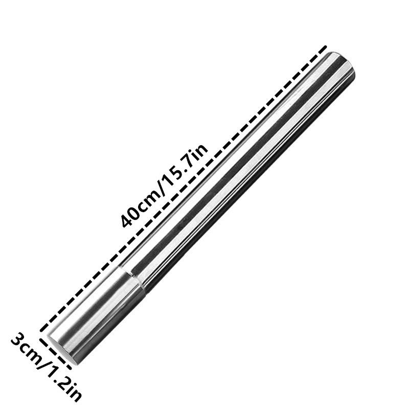 Barbecue Skewer Stick Stainless Steel Storage Tube Bbq Lamb Skewers Stick Grilled Meat Skewers Stick Storage Box Outdoors Travel