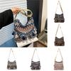 Ethnic Style Casual Shoulder Bag With Tassels For Daily Use And Travel