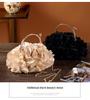 Elegante florale Clutch: Tasche für Braut-, Abend- und Cheongsam-Anlässe