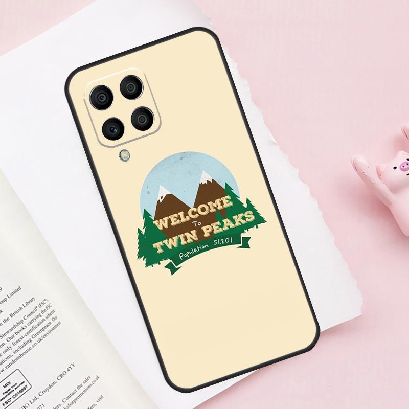 Welcome To Twin Peaks Case For Samsung Galaxy M16 M36 M56 M21 M20 M23 M31 M11 M54 M14 M34 M13 M52 M32 M12 M15 M55