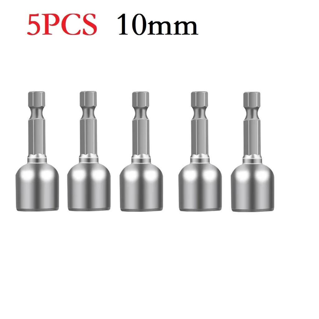 6-13mm Hex Sockets Sleeve Nozzles Nut Driver Set Screwdriver Set Hex Shank Electric Drill Bit Tools Socket Wrenches Spanner