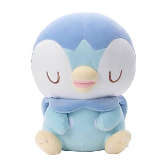 TAKARATOMY ARTS Pocket Monster Pokemon Pokepiece (Спокойной ночи, Вер.) Мягкая игрушка Piplup Высота примерно. 31см