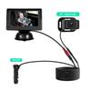 Car Rear Baby Monitor 4.3'' Car Monitor With Camera Night Vision Wide-Angle Real-Time Baby Monitoring Stable Mounting