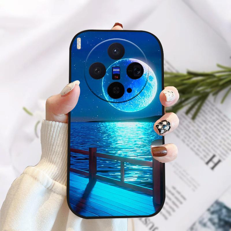 Case For VIVO X300 X 300 5G Shockproof Silicone Soft TPU Case For VivoX300 Back Cover Coque Stylish Painting Protective Fundas