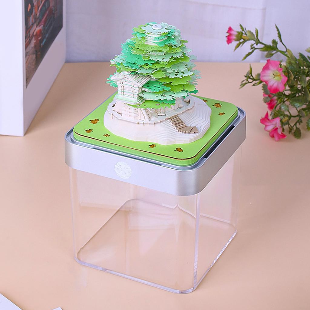 2025 3D Papierový Kalendár so Sochou Odlupovací Stolový Kalendár Poznámkový Blok Stolová Dekorácia Odlupovací Poznámkový Blok Časový Kalendár