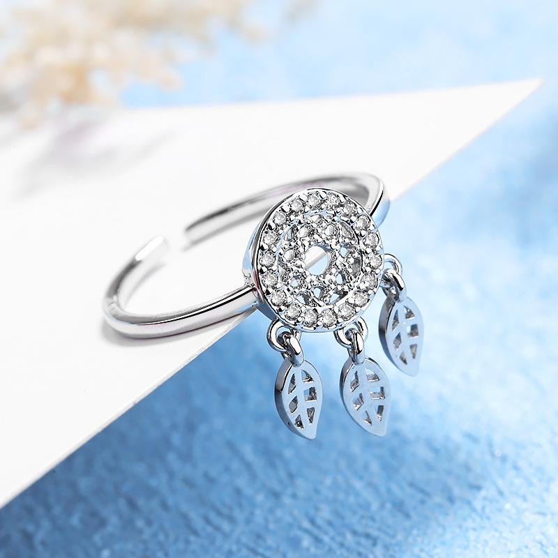 Lindon Klassisk Kobberlegering Zirkon Ring Dame Smykker Bryllupsløfte Festgave