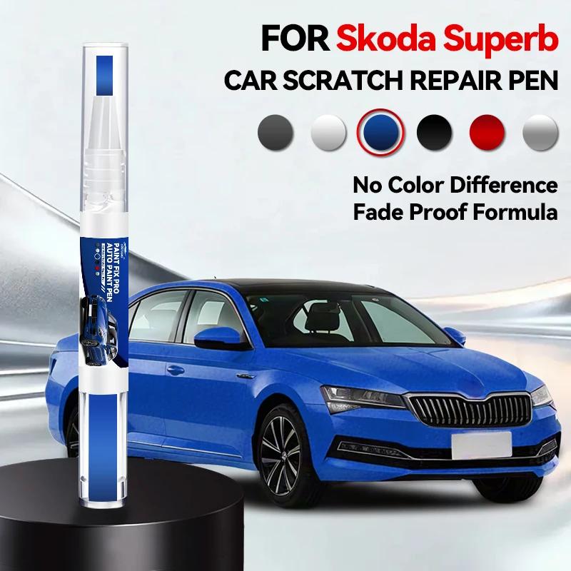 Fahrzeugspezifischer Exklusiv für Skoda Superb 2001-2025 3U 3T 3V Lackreparaturstift Ausbesserungsstift Kratzerentferner DIY Autozubehör B