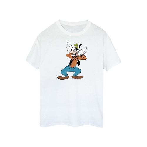 Disney Womens/Ladies Crazy Goofy Boyfriend T-Shirt
