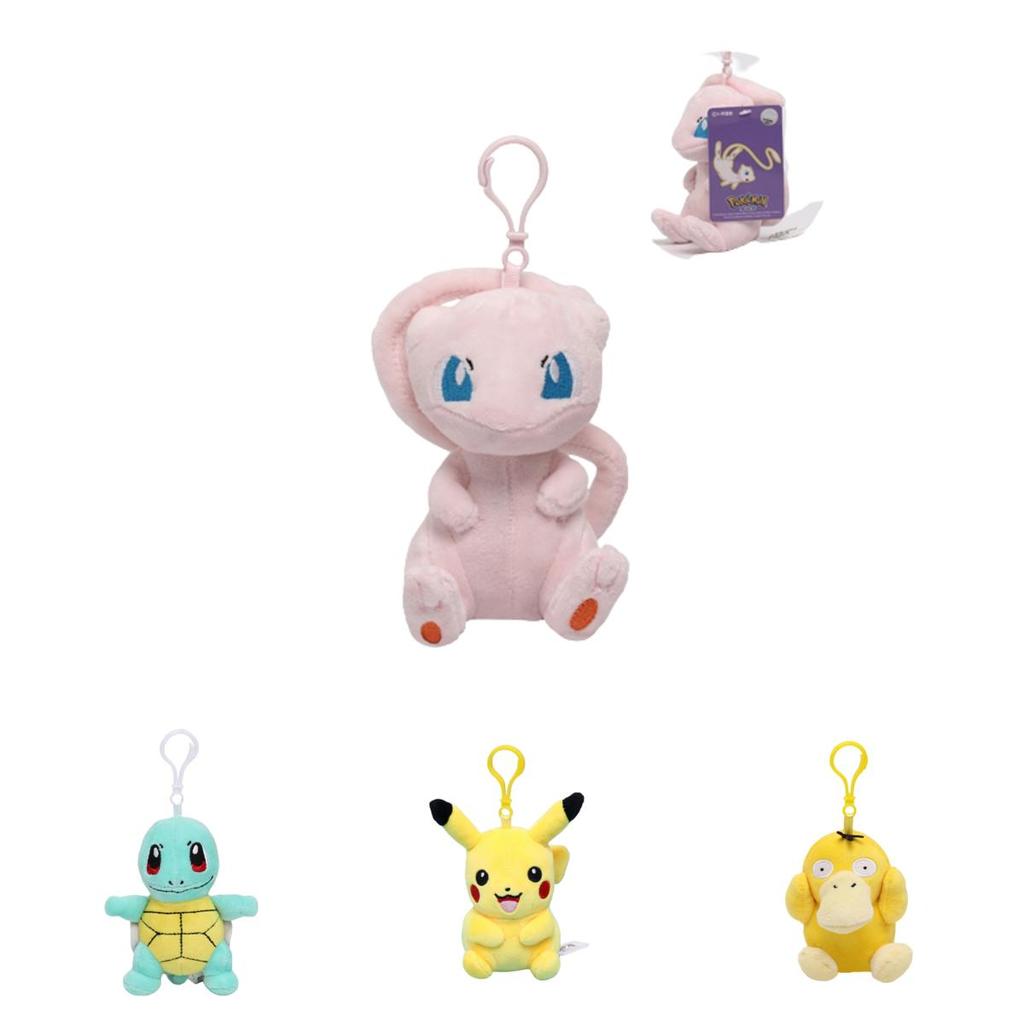 Pingente Chaveiro Pelúcia Fofa Pokémon Pikachu Charmander