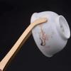 17cm Anti-hot Wood Copper Tea Clip Non-Slip Tea Set Tweezers Tea Ceremony Accessories Household Supplies Wooden Tongs