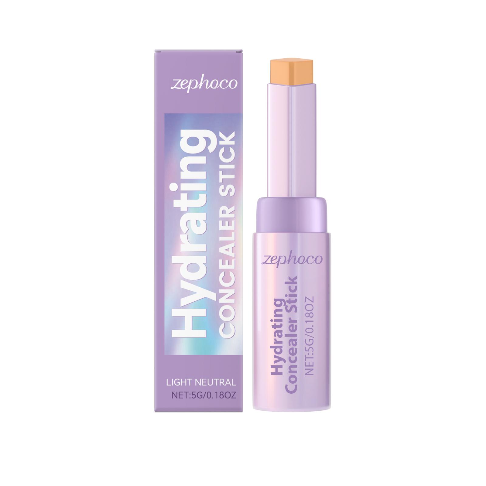 zephoco Contouring Concealer Stick (Natural Color) Natural color, everyday portable, smooth facial contouring, nose shadow, and contouring concealer