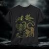 Castlecore Graphic T-Shirt: Medieval Fantasy, Mythical Creatures