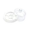 6 Slots Watch Dust Sheet Cover with Tray Watch Movement Repair Tool Jewelry Tools Spare Protector Watchmaker Repair Tool