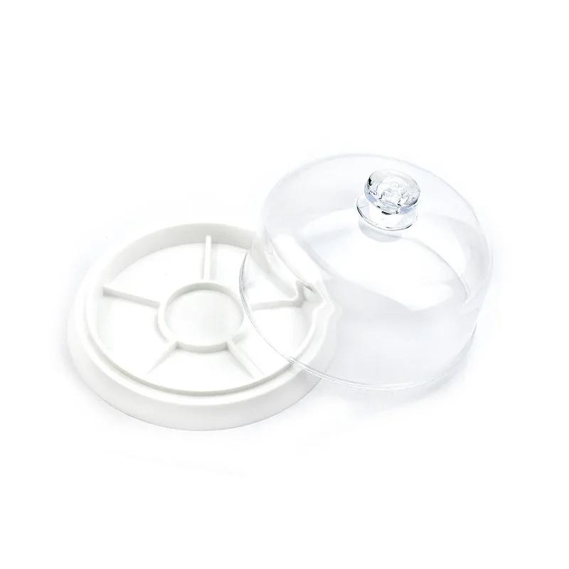 6 Slots Watch Dust Sheet Cover with Tray Watch Movement Repair Tool Jewelry Tools Spare Protector Watchmaker Repair Tool